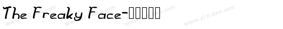 The Freaky Face字体转换